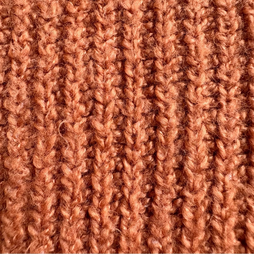 Aerie Warm Cinnamon Knit Sweater - Picture 6 of 7